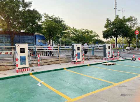 佛山南海三洲村120kw双枪直流充电站项 佛山南海三洲村120kw双枪直流充电站项