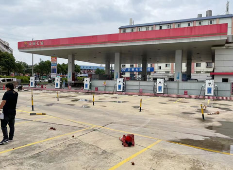 中石化加油站充电桩项目案例 中石化加油站充电桩项目案例